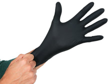 Load image into Gallery viewer, Grower&#39;s Edge Black Powder Free Nitrile Gloves 6 mil - Small (100/Box)

