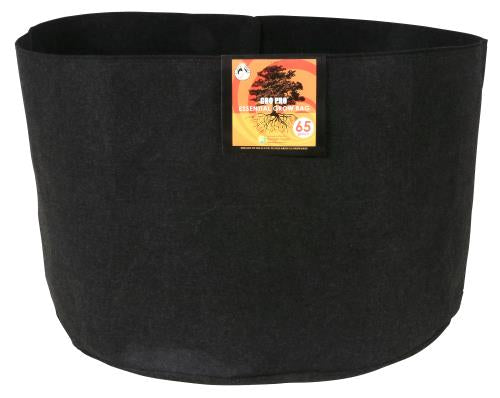 Gro Pro Essential Round Fabric Pot - Black 65 Gallon (20/Cs)